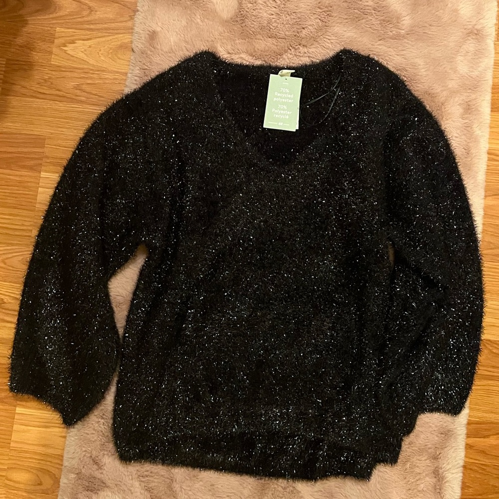 NTW H&M Glittery oversized sweater